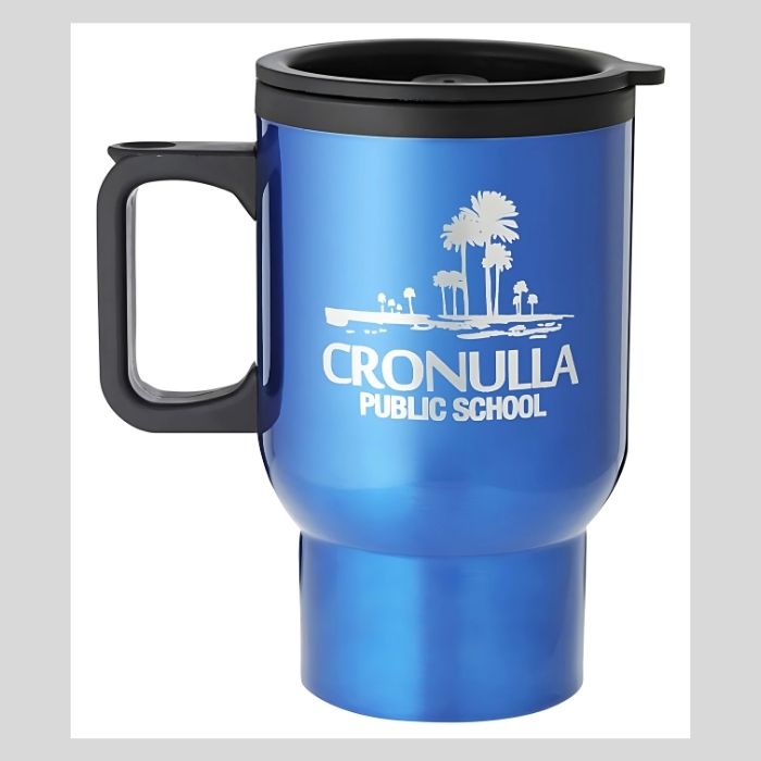 Custom Travel Mug with Handle