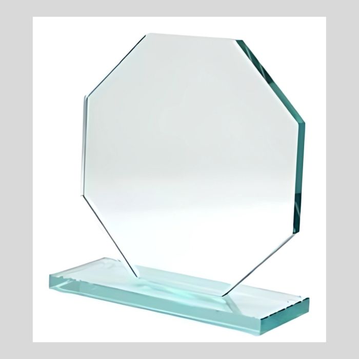 Classic Glass Octagon Award